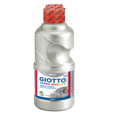 Guache Liquido Giotto Metal 250ml Prata , Giotto , 160531402 , 8000825531422